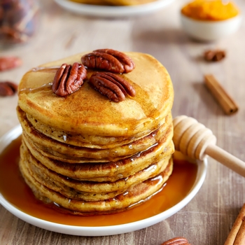 recette pancakes citrouille vegan